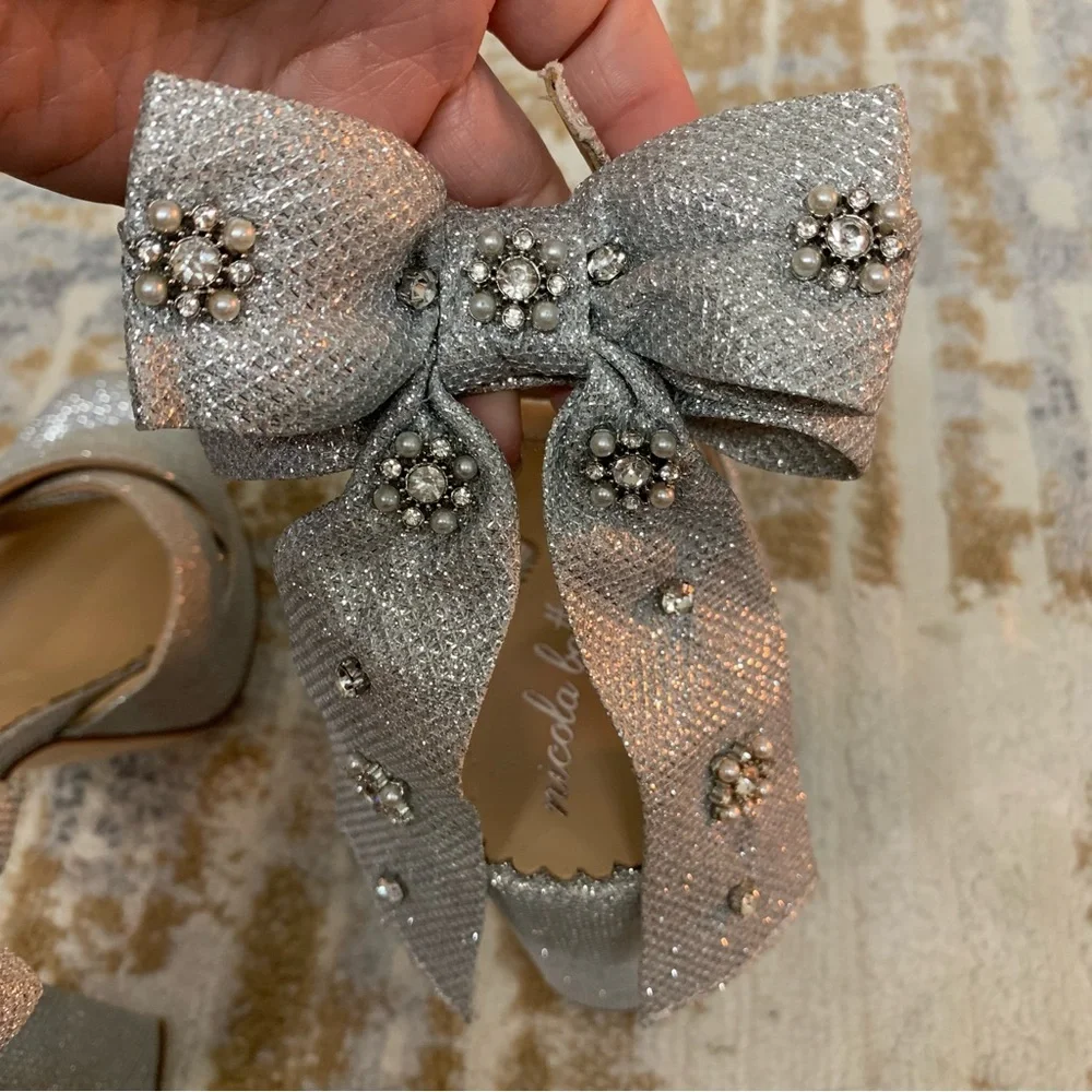 ANTONIO MELANI x Nicola Bathie Lila Bow Detail Platform Dress Sandals - Picture 6 of 13